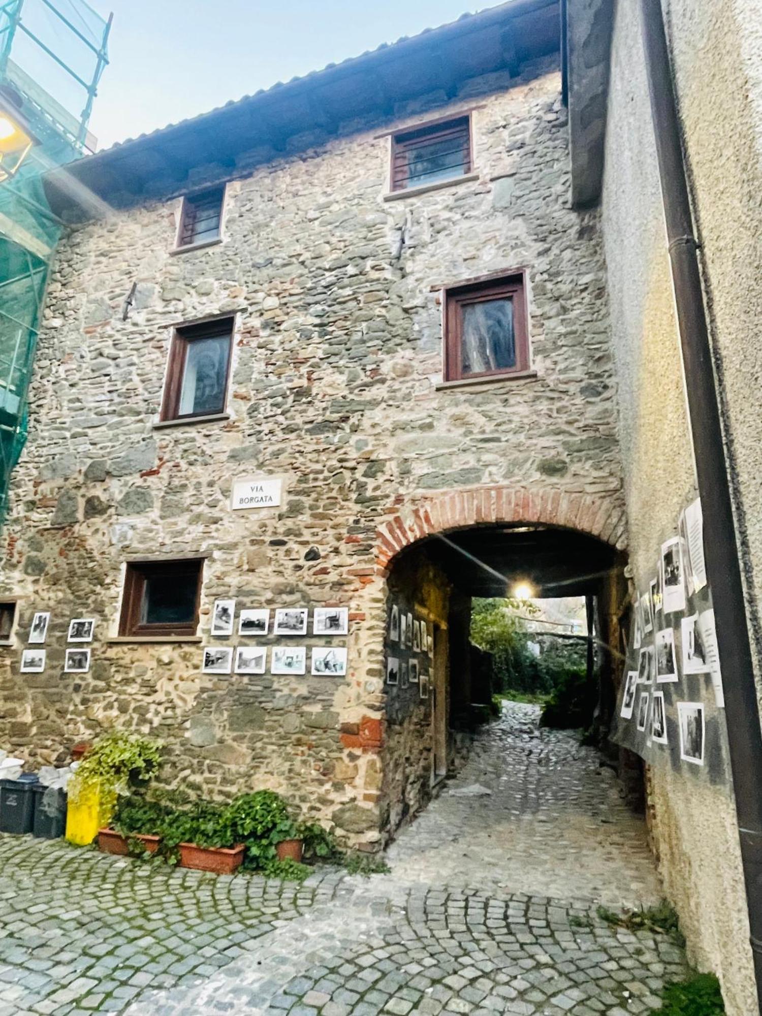 Casa Borgata Bed & Breakfast Grondona Bagian luar foto